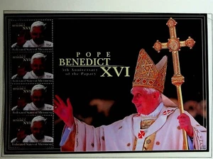 MICRONESIA Sc 902 NH MINISHEET OF 2010 - POPE BENEDICT - (JO23) - Picture 1 of 1