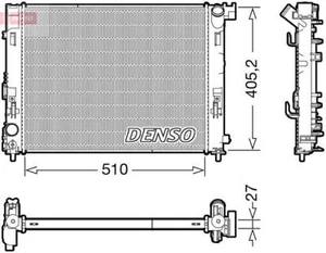 DENSO Radiator For NISSAN Juke Micra V 16- 214105FA0B - Picture 1 of 1