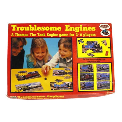 Vintage Thomas The Tank Engine Troublesome Engines Jigsaw Board Game by MS - Image 1 of 4
