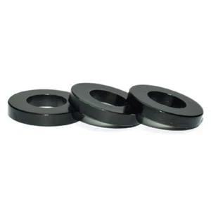 50Pcs M6 Flat Washer Aluminum Anodized Countersunk Gasket for RC Model Part (Bla - Picture 1 of 2