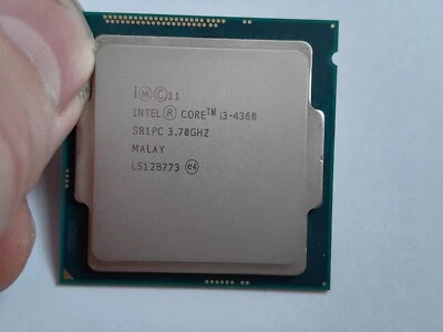 Intel Core i3 SR1PC i3-4360 3.70GHz 3M Socket 1150 Dual Core Processor / CPU - Image 1 of 2
