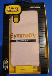 OtterBox Symmetry Series Hybrid Case Apple iPhone Xs/X - On Fleck Pink 77-59532 - Picture 1 of 3