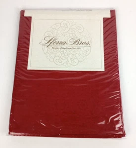 Sferra Bros Crimson Red Continental Sham 1 Pc. 26" x 26" Olympia 4524 Italy - Picture 1 of 4