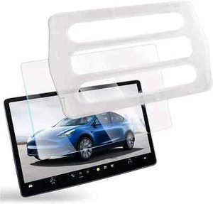 Screen Protector for Tesla Model 3 Model Y Crystal Clear Tempered Glass Touch - Picture 1 of 6