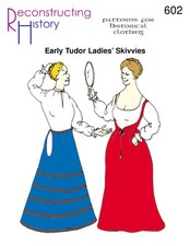 Presto Tudor Donna - Skivvies -reconstructing Storia Carta Patterns- RH602