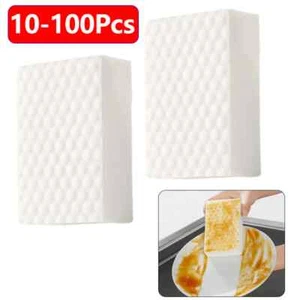 High Density Magic Sponge Eraser Double Compressed Melamine Sponge Bathroom New - Picture 1 of 27