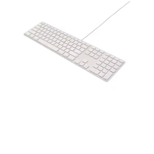 Genuine Apple Keyboard A1243 USB Wired UK QWERTY Numerical Keypad - Afbeelding 1 van 8