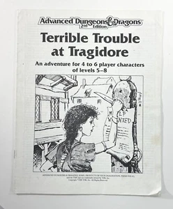 Advanced Dungeons & Dragons 2da Edición Terrible Trouble at Tragidore 1989 - Imagen 1 de 9