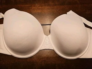 Vanity Fair Beauty Back Smoothing Full Figure Contour Bra White Womens 40D - Picture 1 of 13
