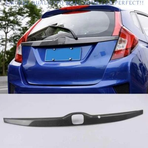 Tira de tapa de maletero de fibra de carbono para Honda Fit Jazz GK5 2014-2020 - Imagen 1 de 2