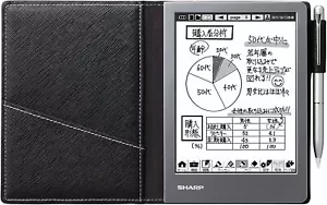 SHARP Electronic Notebook Black WG-S50 - Picture 1 of 6