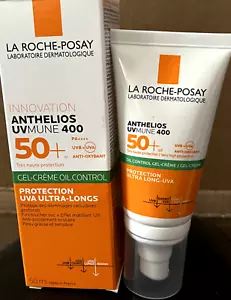 La Roche-Posay ANTHELIOS SPF50+ Dry Touch GEL CREAM Anti-Shine Sunscreen 50ml - Picture 1 of 5