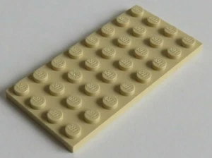 LEGO - Platte / Plate 4 x 8 (2 Stück), beige # 3035 - Bild 1 von 1