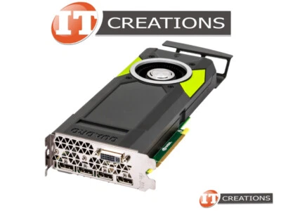 HP NVIDIA QUADRO M5000 MAXWELL GPU 8GB GRAPHICS VIDEO CARD 861189-001 - Image 1 of 3