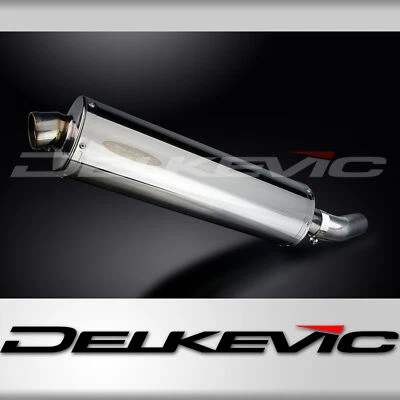 Kit silenciador de escape ovalado de acero inoxidable Kawasaki ZX-10R Ninja 2008-2010 Slip On 18" Foto 1 de 4