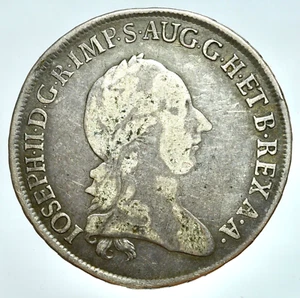 MILANO - GIUSEPPE II 1780-1790 -AG/ 1/2 SCUDO 1785 - Picture 1 of 2
