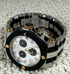Renato Wilde Beast Mens Watch, Swiss Chronograph, New in Box w/ new battery Vtg. - Picture 1 of 14
