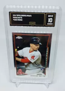 2014 Topps Chrome Update Mookie Betts #US-20 Rookie GMA GEM MINT 10! Hot! Hot!! - Picture 1 of 3