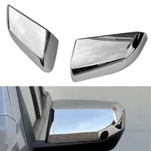 For 2023-2025 Chevy Colorado / GMC Canyon Chrome Top Half Mirror Covers Overlay - Picture 1 of 4