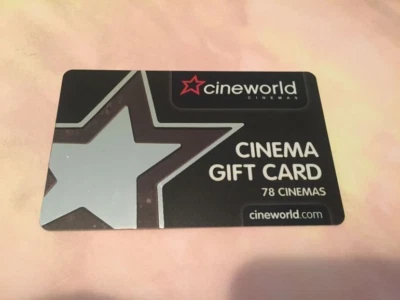 CINEWORLD ( UK ) Silver Star ( 2011 ) Gift Card ( $0 ) - Image 1 of 2