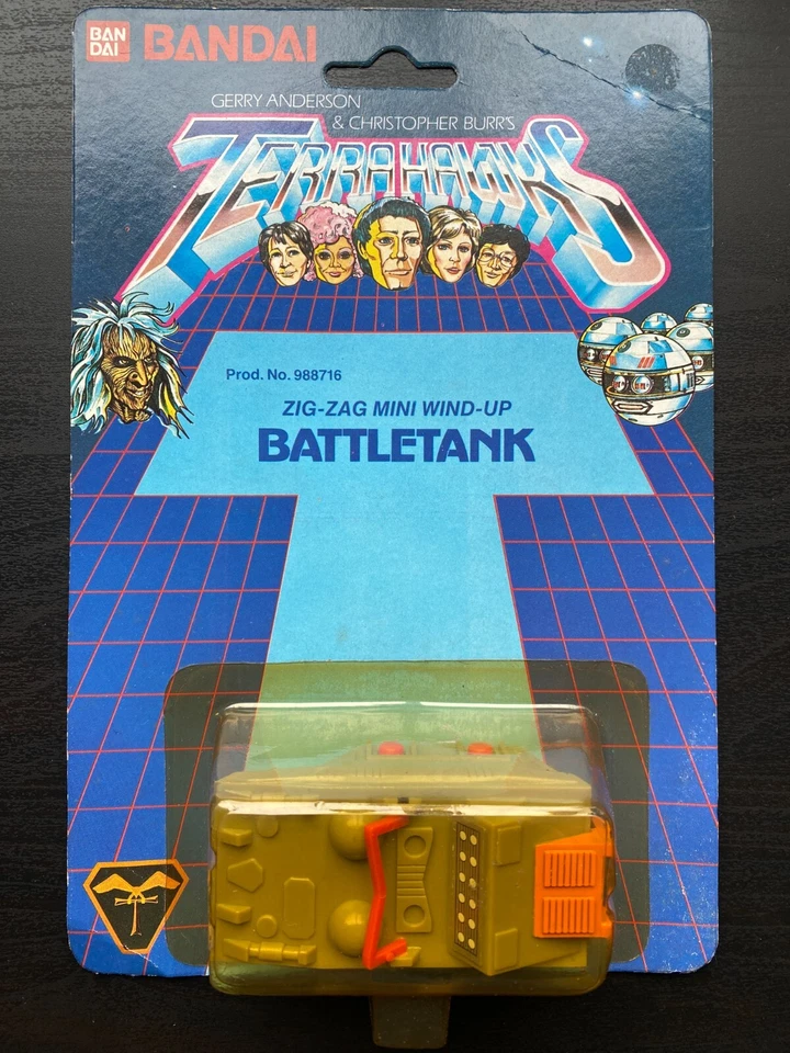 Tanque de batalla Terrahawks Zig-Zag Mini cuerda Bandai 1983 Foto 1 de 1