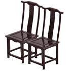 2 Stück Miniatur-Stuhl, Modell, Puppenhaus, Mini-Stuhl, Dekor, Mini- ,