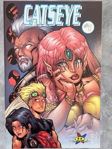 Catseye #1 (1998) | SaintAngel flip preview | Hyperwerks | VF/NM 1B Variant - Picture 1 of 3