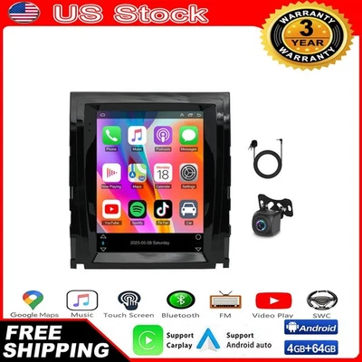 For Cadillac SLS 2007-2012 Carplay 9.7" Stereo Radio Android 15 GPS 4+64G W/CAM - Image 1 of 4