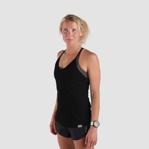 Camiseta sin mangas Ultimate Direction para mujer talla pequeña Amelia Boone negra - Imagen 1 de 1