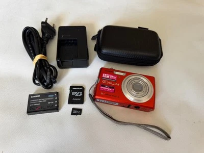 Casio EX-Z250 Exilim Digital Camera Kamera 9.1 Megapixel *orange* + 16GB - Bild 1 von 4