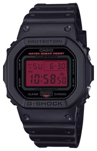 Casio G-Shock 5600 Series (42.8mm) Red Digital Dial / Black DW-5600BBR-1ER - Picture 1 of 4