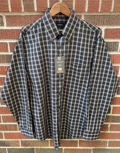 CAMICIA ABITO UOMO VAN HEUSEN NERO CHECK ANTIRUGHE SENZA MACCHIE 15 1/2 MEDIA NUOVA CON ETICHETTE - Foto 1 di 5