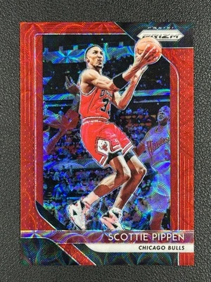 2018 Panini Prizm Scottie Pippen Red Chioce 70/88 Bulls#Z - Image 1 of 2
