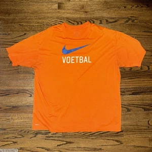 Nike Voetbal Orange Netherlands Shirt XXL Early 2000s - Picture 1 of 5