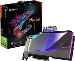 (Factory Refurbished) GIGABYTE RTX 3080 XTREME WATERFORCE GV-N3080AORUSX WB-10GD - Picture 1 of 6