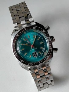 Ruhla 24-00 Chronograph Antimagnetic Vintage Original GDR Mechanical Watch 1970s - Picture 1 of 11