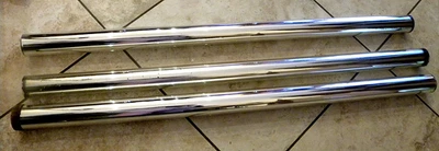Seeburg M100-C Jukebox Original Glass Speaker Grill Tubes (Lot of 3) - Image 1 of 4