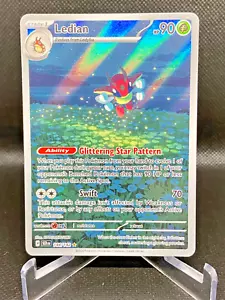 Ledian 144/142 Pokemon TC Stellar Crown Holo Illustration Rare IR NM/M - Picture 1 of 2