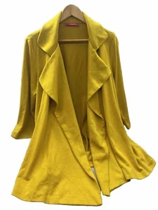 Catherine Malandrino Open Cardigan Giacca Donna Taglia Media CanaryYellow - Foto 1 di 9