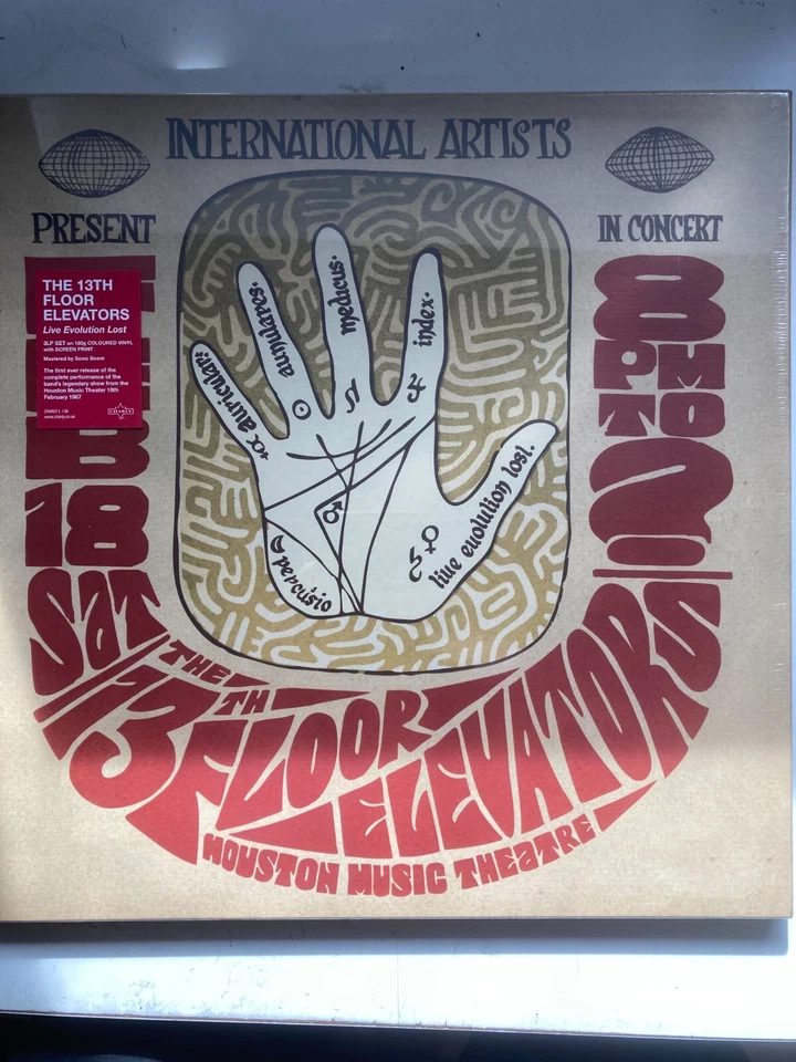 13th FLOOR ELEVATORS - LIVE EVOLUTION, LTD EDITION 3 x COLOURED LP BOX SET, NEW - Image 1 of 1