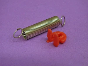 420197P & 420122P GENUINE FISHER & PAYKEL WASHING MACHINE BIAS CLIP AND SPRING - Picture 1 of 3