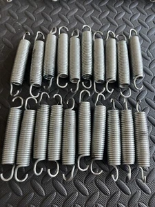 10 Piece 5 3/8" Inch Trampoline Springs Heavy-Duty Galvanized Steel Replacement - Picture 1 of 2