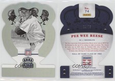 2015 Panini Cooperstown HOF Crown Royale Silver /75 Pee Wee Reese #74 HOF