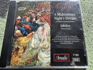 Mendelssohn: A Midsummer Night's Dream; Infelice cd Amadis SEALED UNPLAYED - Imagen 1 de 2