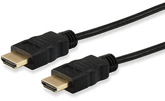 equip HDMI High Speed Kabel mit Ethernet 5m schwarz-HDMI1.4-4K30Hz-NEU - Bild 1 von 1
