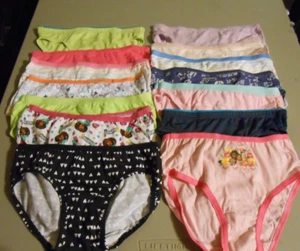 WHOLESALE LOT # 89 FOURTEEN PAIR  SIZE 6 GIRLS UNDERWEAR NEW - Picture 1 of 1