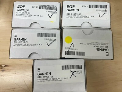 Für Teile Reparatur Menge x5 Garmin Vivosmart Hr Aktivität Tracker Wie Ist - Bild 1 von 3