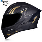 Bluetooth Flip Up Modular Motorbike Helmet Full Face Motorcycle Helmet ECE DOT#