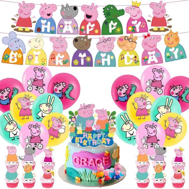 casinha peppa  Peppa pig birthday party, Peppa pig birthday party  decorations, Peppa pig birthday