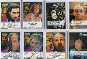 Autógrafo y corte de archivo de Star Trek The Next Generation TNG selección casi nuevo - Imagen 1 de 121